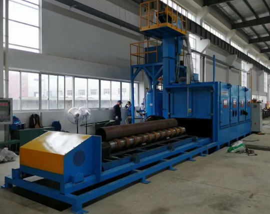 石景山喷砂机在管道除锈中的现场施工应用