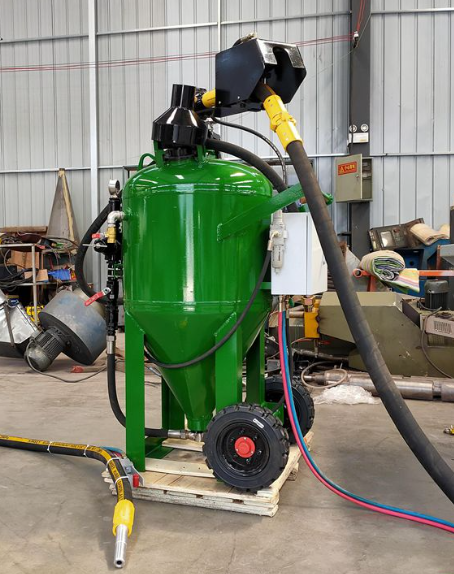 石景山移动式喷砂机 户外施工效率翻倍