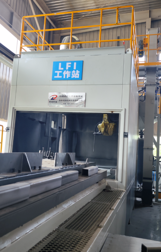 石景山大口径喷砂机 适合大型工件处理